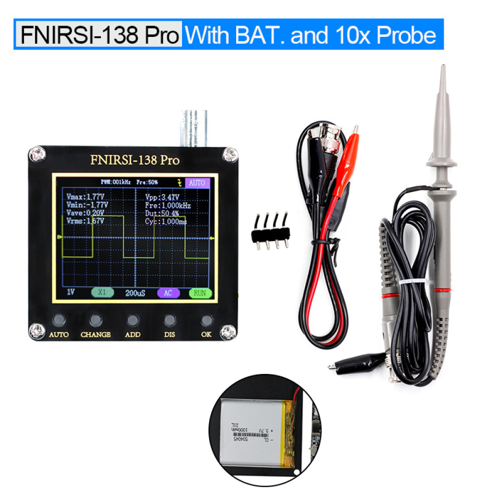Electronics Repair For Beginners - Oscilloscopio Digitale Avanzato FNIRSI 138 Pro,