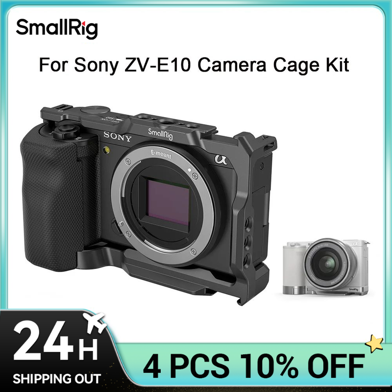 Sony Camera A6400 - SmallRig per Sony ZVE10 gabbia per