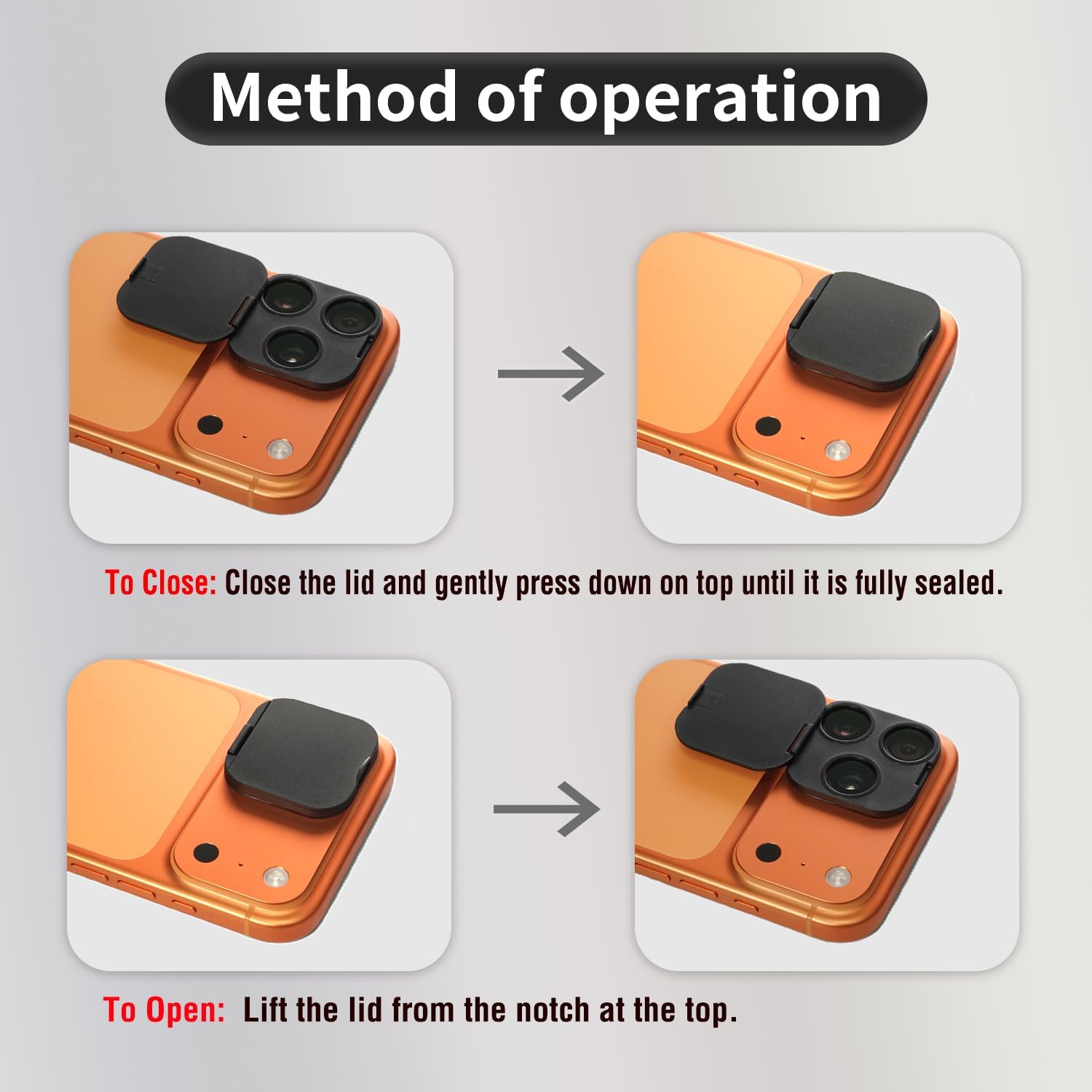 Copriobiettivo per Fotocamera  - Back Cover Adhesive recensione e prezzo