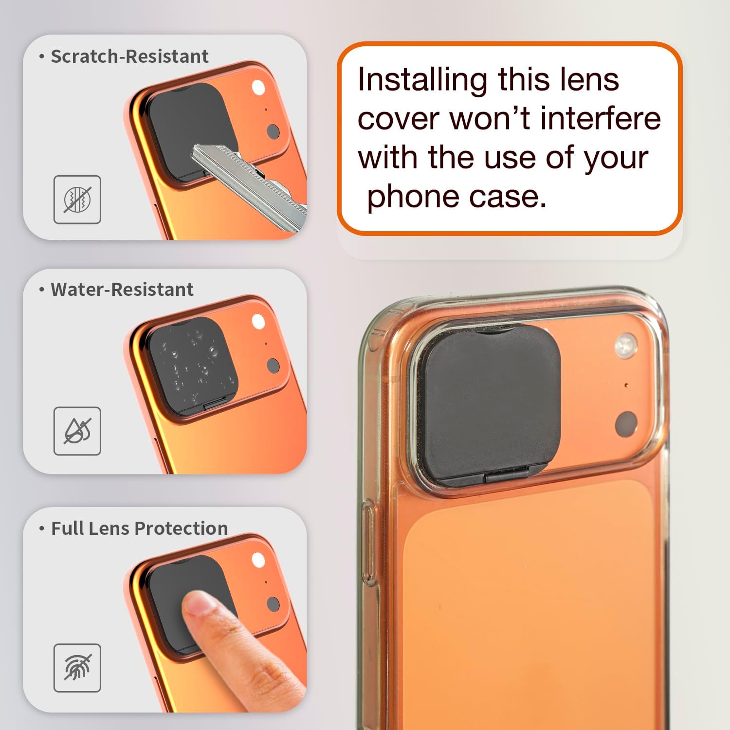 Copriobiettivo per Fotocamera  - Back Cover Adhesive recensione e prezzo
