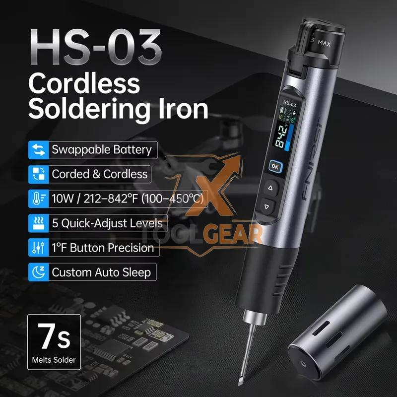 Kit Saldatore Cordless HS-03 2 - Electronic Repairing recensione e prezzo