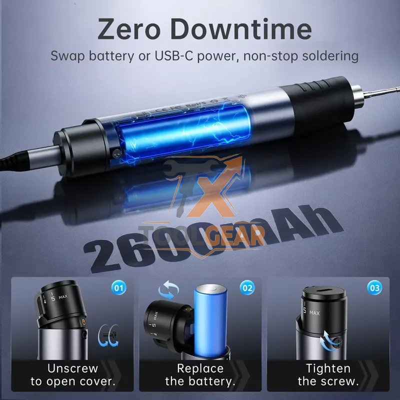 Kit Saldatore Cordless HS-03 2 - Electronic Repairing recensione e prezzo