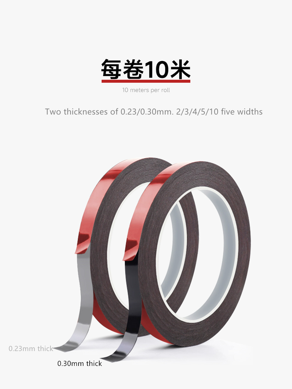 AMAOE Nastro biadesivo da 10 m - Back Cover Adhesive recensione e prezzo