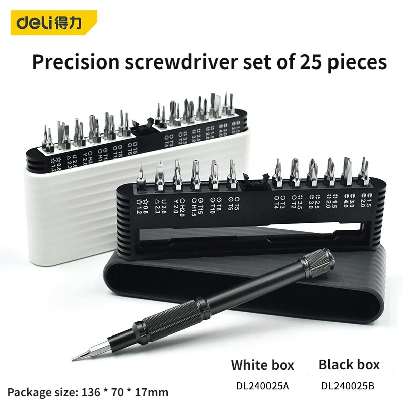 Deli 25 in 1 Set di cacciaviti - Electronics Repair Game recensione e prezzo