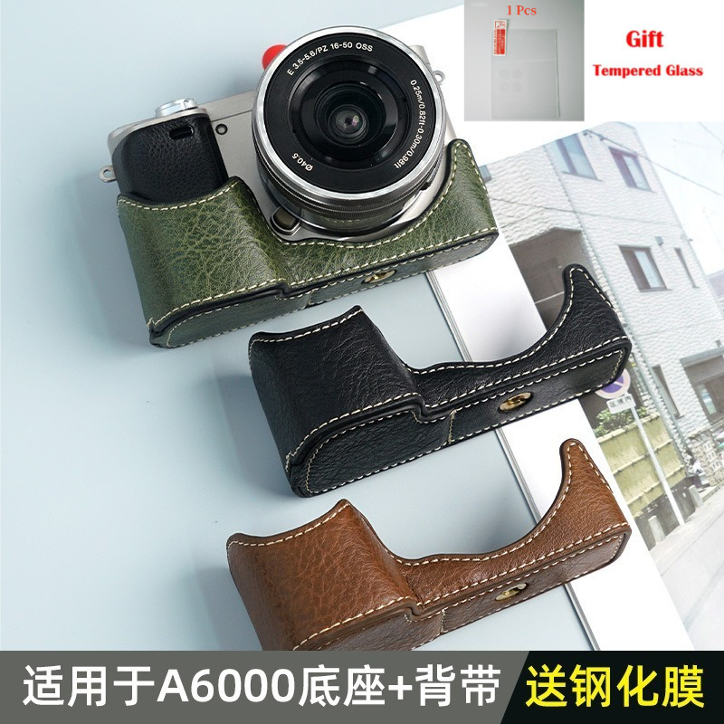 Borsa per fotocamera in pelle  - Sony Camera A6400 recensione e prezzo
