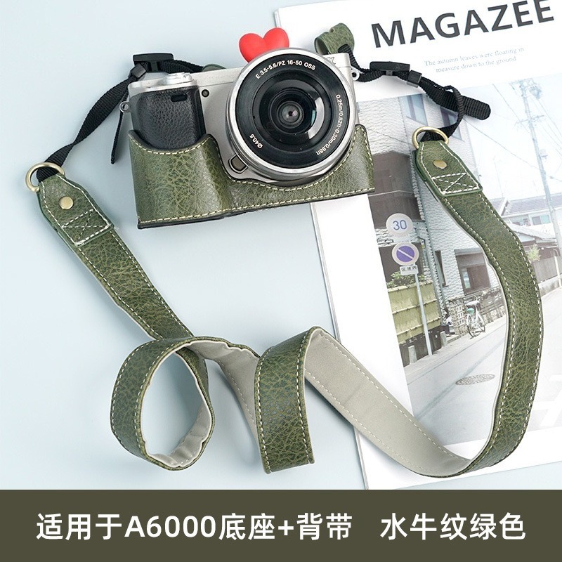 Borsa per fotocamera in pelle  - Sony Camera A6400 recensione e prezzo