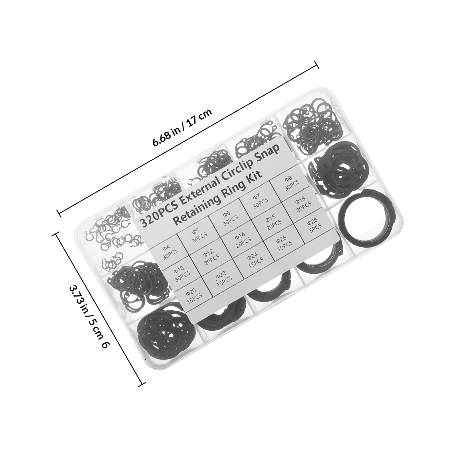 Assortimento di 320 Anelli di  - Electronic Repairing recensione e prezzo